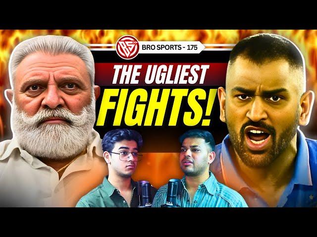 Biggest Cricket Fights EXPOSED: Kohli Vs Gambhir, Dhoni Vs Yograj Singh, MonkeyGate & More | BS 175