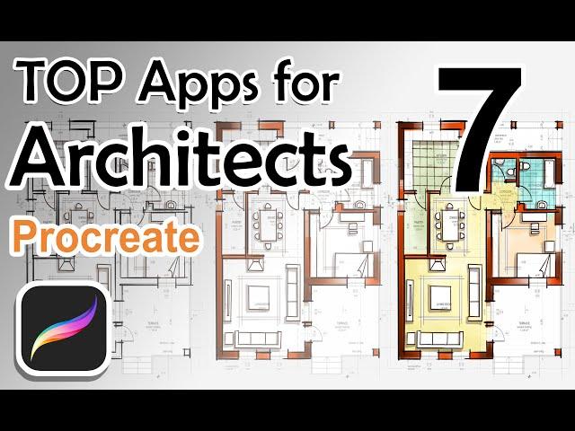 Top Apps for Architects procreate floor plans