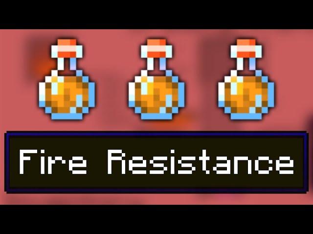 How to make a Potion of Fire Resistance in Minecraft