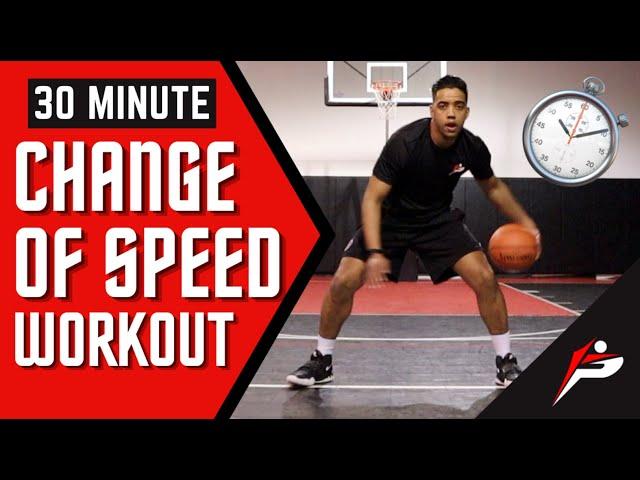 30 Min. Dribbling Workout | Workout #10 - Change Of Speed | Pro Training Basketball