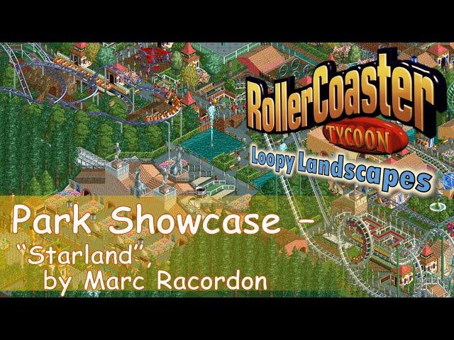 RollerCoaster Tycoon || Park Showcase: Starland by Marc Racordon (TBC)