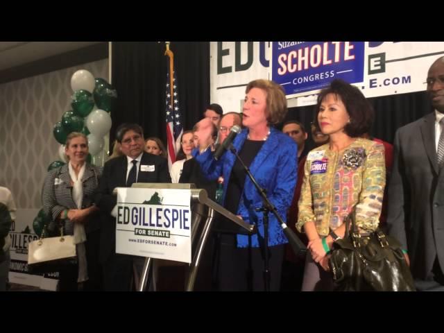 Concession speech of Republican candidate Suzanne Scholtes