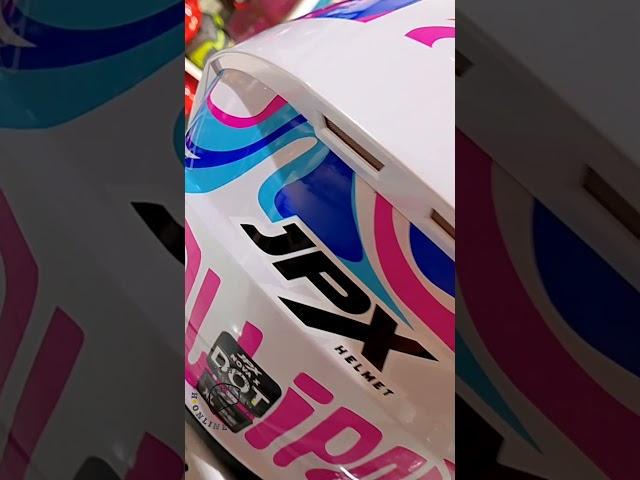 HELM JPX NOVA X N3 LOLIPOP#helmetloverindonesia #helmhalfface #jpxhelmet #jpxnovax