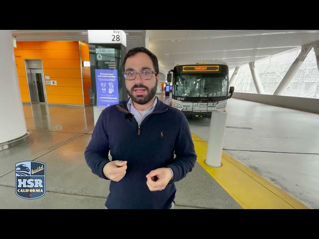 California High-Speed Rail Authority tours the Salesforce Transit Center