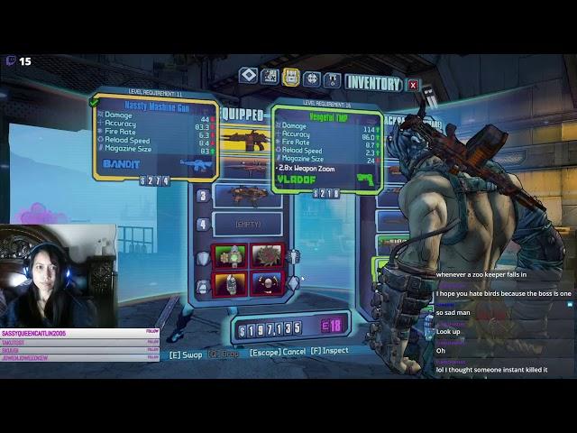 Borderlands 2 - Free Carry from my Viewers !!  (twitch)