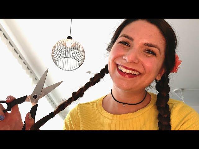 ASMR Your 1st Hair Cut in Bed (RP, Personal Attention, EN/DE)