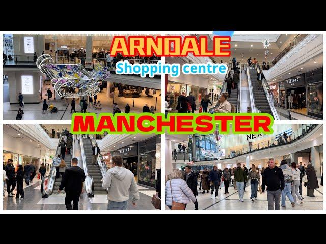 Manchester  Arndale Shopping Centre // Walking Tour 2024 //  4K (60fps)