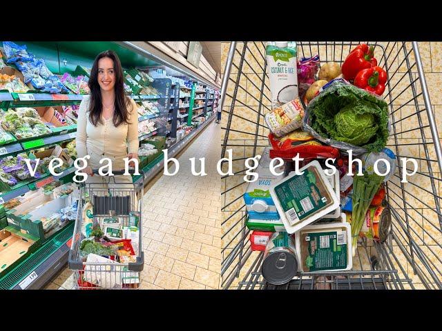 £17 VEGAN WEEKLY BUDGET GROCERY SHOP AT LIDL 