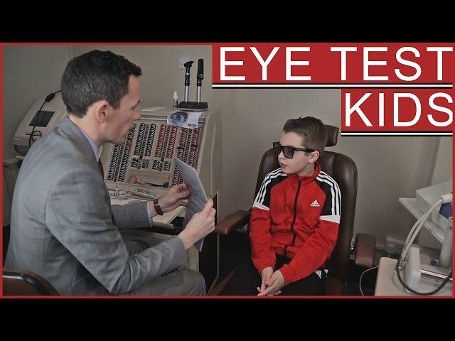 Children's Eye Test | Frankie visits John Laverty Opticians in Coleraine