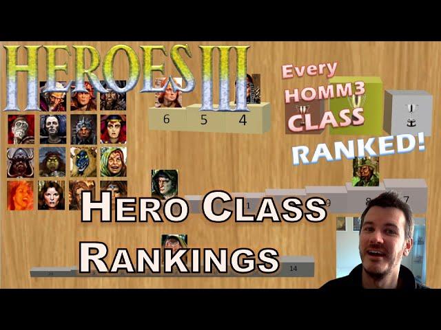 Heroes 3 Hero Class Rankings