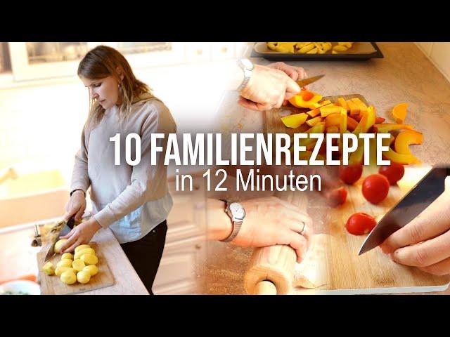 Was wir in einer Woche essen - 10 Rezepte die meine Kinder gerne essen