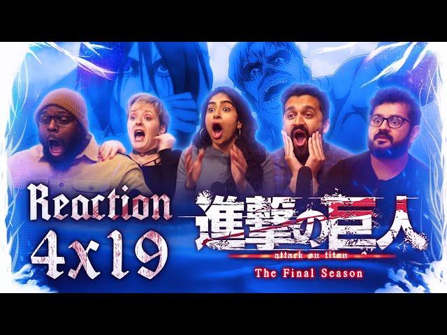 Attack on Titan - 4x19 Two Brothers - Group Reaction