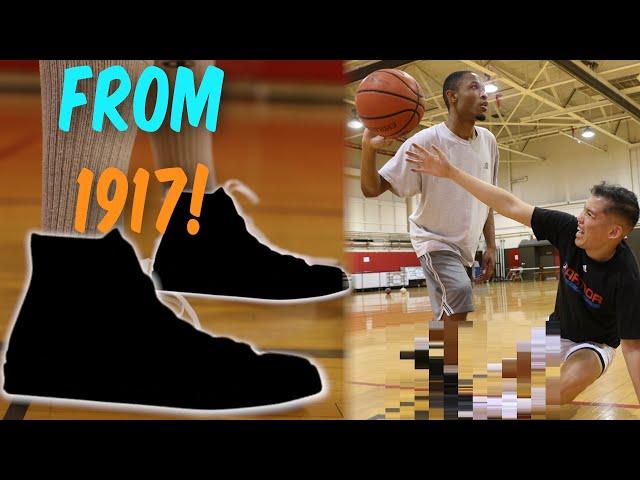 Testing the FIRST EVER Basketball Shoes! (Can You Still Hoop in Them?)