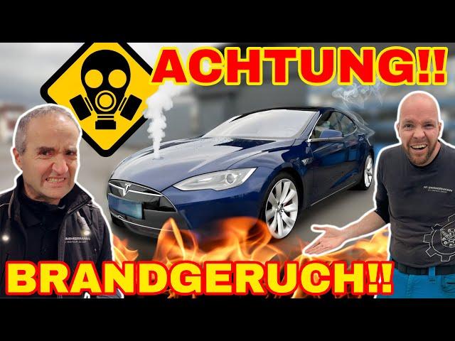 Brandgeruch beim Tesla! Die Ursache ist unfassbar!