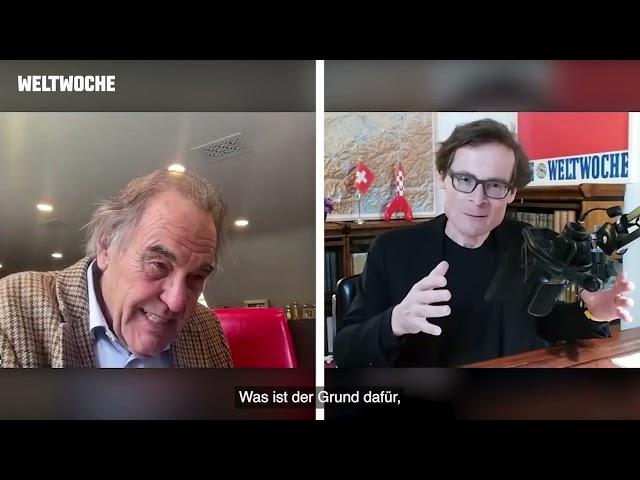 Hollywood-Legende Oliver Stone über Putins Vernunft, Europas Zusammenbruch und den Wahnsinn der USA