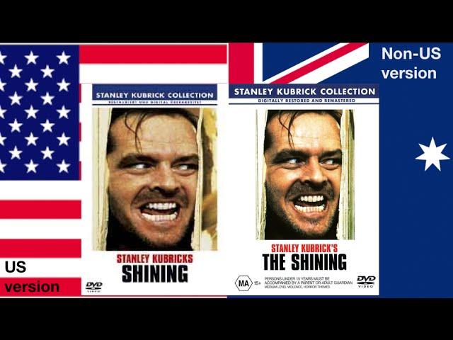 The Shining (1980) Comparison: US vs  Non-US version