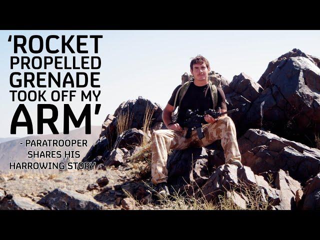 Para war hero: "A rocket-propelled grenade took off my arm."