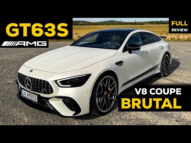 Mercedes AMG GT 63 S E Performance - Hybrid Panamera Killer? FULL Drive Review BRUTAL Sound