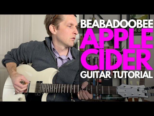 Apple Cider by Beabadoobee Guitar Tutorial - Guitar Lessons with Stuart!