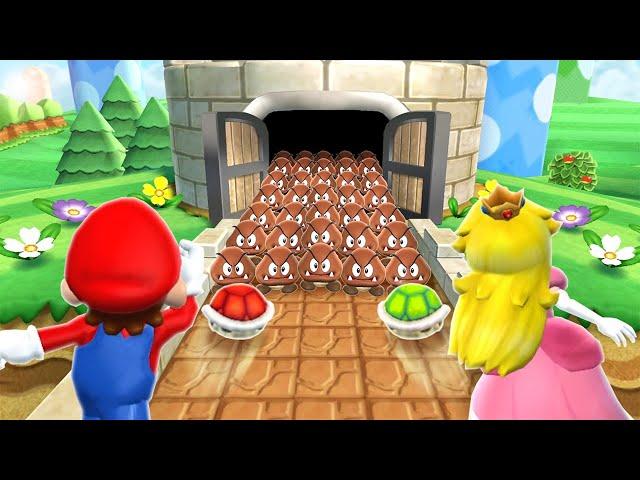 Mario Party 9 Minigames - Mario Vs Luigi Vs Wario vs Waluigi (Master Difficulty)