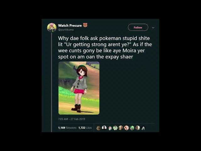 Pokemon Sword, Shield and a Scottish Lassie