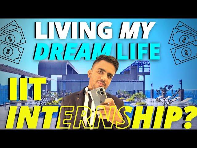 Living my dream at Hyderabad || Internship Vlog || Rushi Kale IIT Bombay