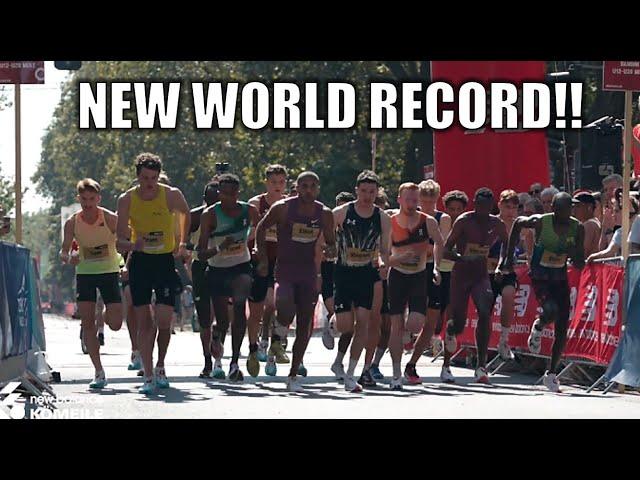 A NEW WORLD RECORD!! || Massive Record Broken In Düsseldorf - 1 Mile Run Road Record