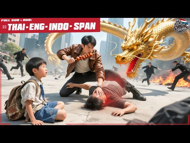 A boy was bullied on his way home, not knowing a war god would save him, making them beg for mercy