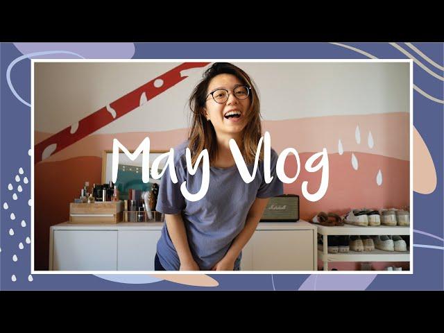 May Vlog┃我畫了一面牆、近期愛用┃VanessaLiao