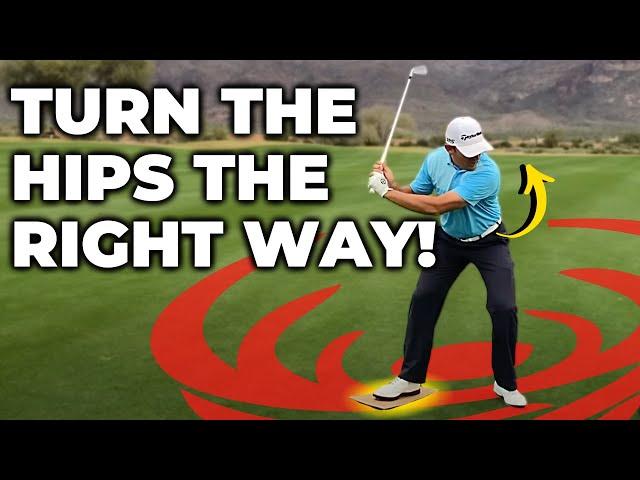 How To Turn The Hips Correctly In The Downswing | Milo Lines Golf