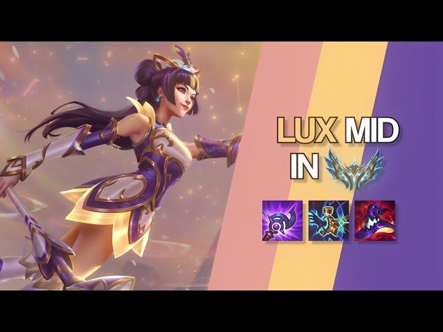 How to CARRY with Lux Mid in Challenger!