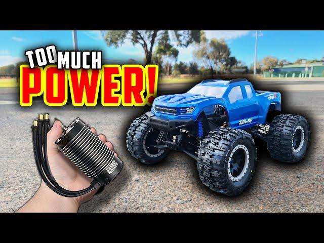 Traxxas Xmaxx 8s Hobbywing Insanity! 1650kv!