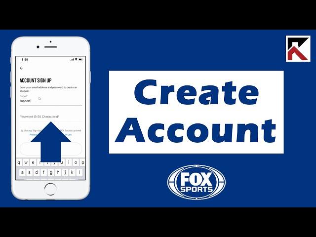 How To Create Account Fox Sports App