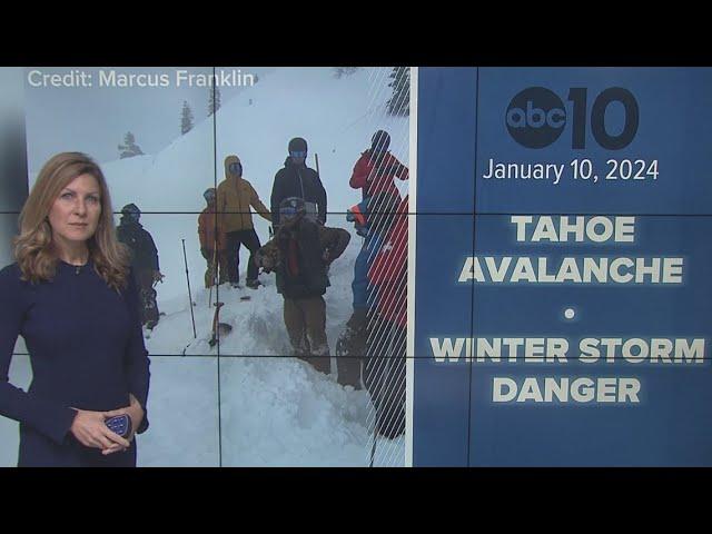 California Winter Storm | Lake Tahoe avalanche and dangerous winter storm