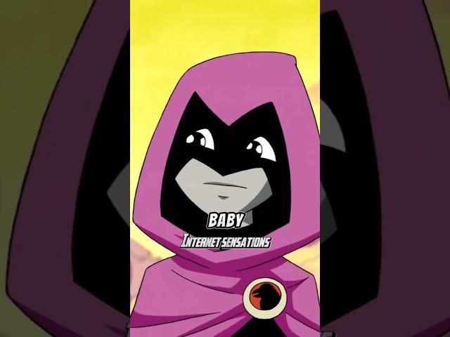 Raven acts really strange? #raven #cyborg #beastboy #dc #dccomics #youtubeshorts #shorts