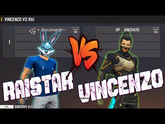 VINCENZO VS RAISTAR | RAISTAR NEW PC PLAYER VS OLD LEGEND PC VINCENZO - MOST AWAITED ROOM MATCH