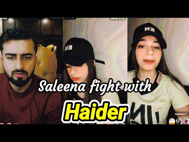 Saleena fights with haider | Haider Shah tiktok