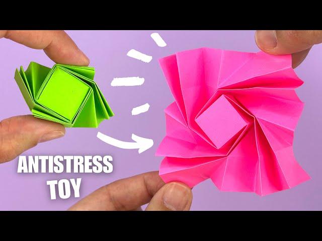 Easy Origami Flasher Toy, action origami easiest tutorial