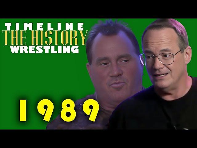 TIMELINE Wrestling | 1989 | Brutus "The Barber" Beefcake (WWF) & Jim Cornette (WCW)