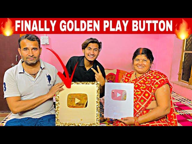 Golden Play Button - Unboxing  ~Youtube 1 Million Subscribers Completion  ~ Gulshan Dixit