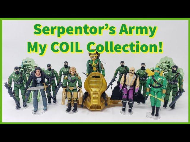 Serpentor's Army - my Cobra COIL collection!