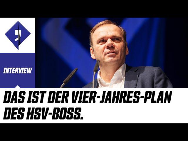 Das ist der Vier-Jahresplan des HSV-Boss | Rautenperle Interview | HSV-Mitgliederversammlung 2020