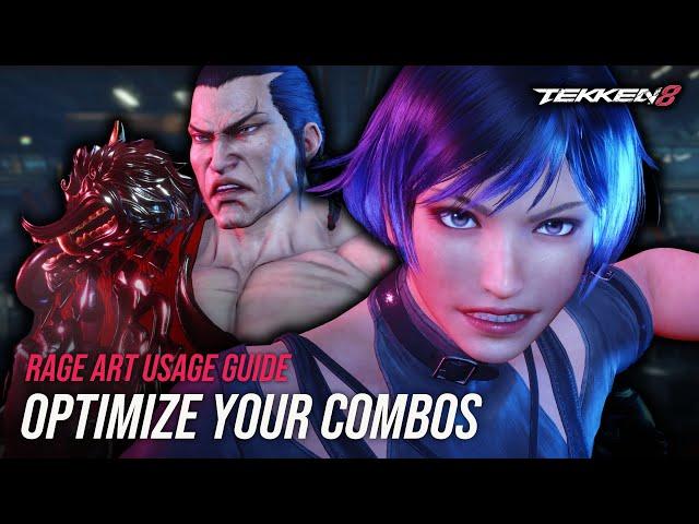 How to Properly Use Rage Art in Combos | TEKKEN 8