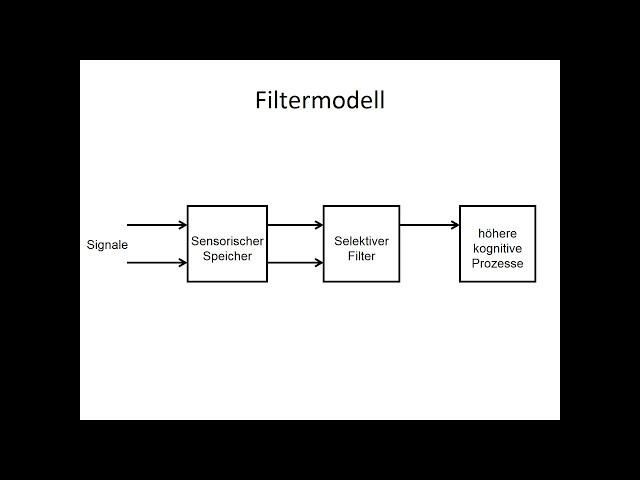 Aufmerksamkeit als Filter