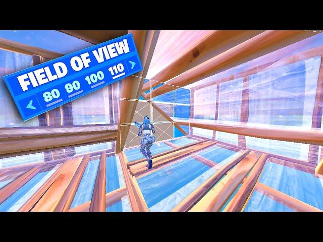 FOV Slider in Fortnite 