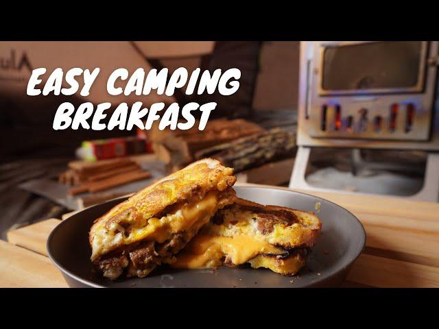 Easy Camping Breakfast Recipes | Egg in a Hole