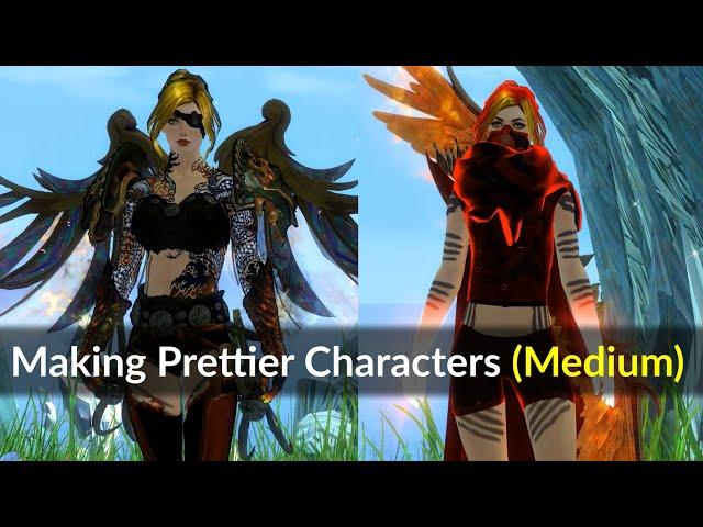 How To Make Prettier Characters In Guild Wars 2 - (Medium Armor Edition)