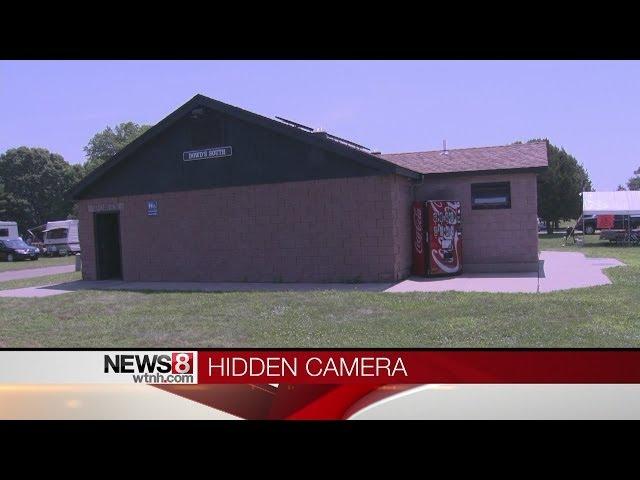 Hidden camera found in bathroom at Hammonasset