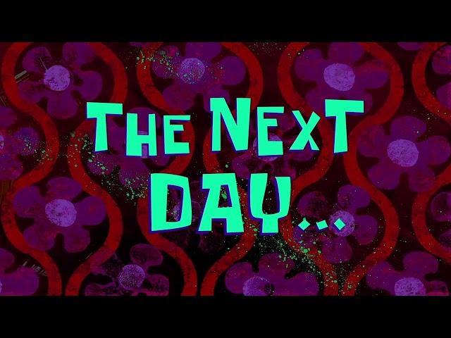 The Next Day... sound effect and Video