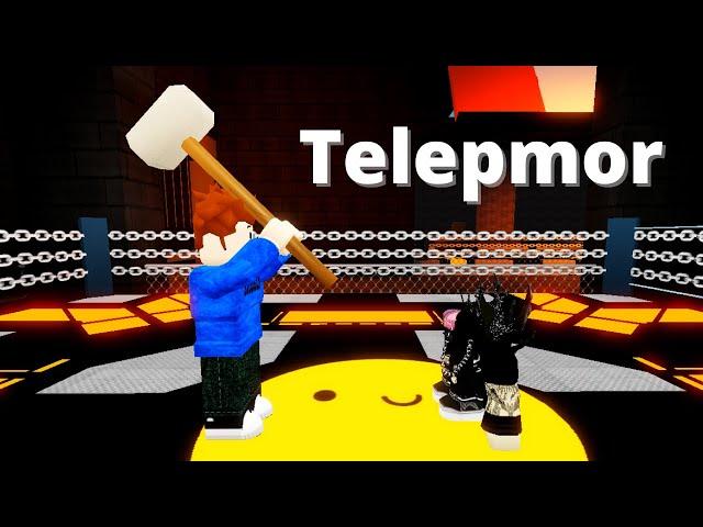 Fighting TELEPMOR in Roblox Boxing League